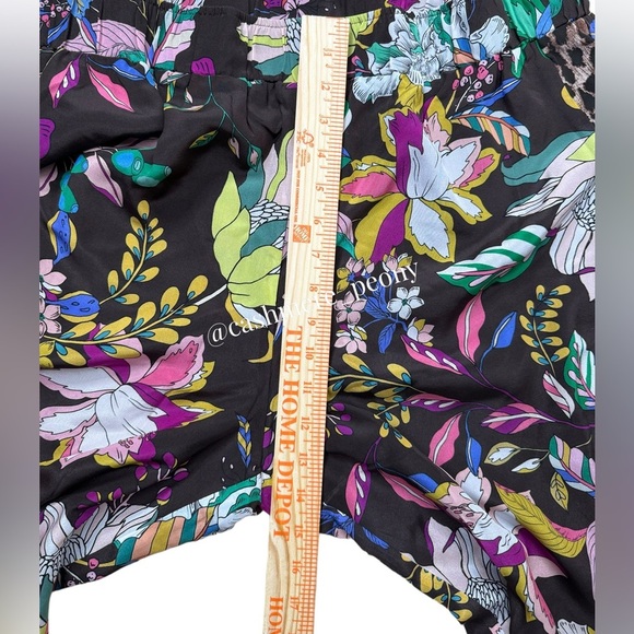 NEW Johnny Was Arabella Lounge Wide Leg Floral Lightweight Palazzo Resort Pants - Picture 11 of 13